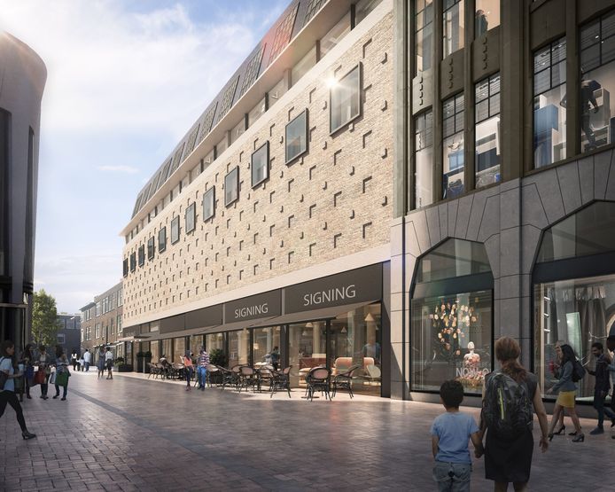 Een impressie van het plan voor hotel Lindershof dat door Kroonenberg Groep is afgeblazen vanwege de coronacrisis.