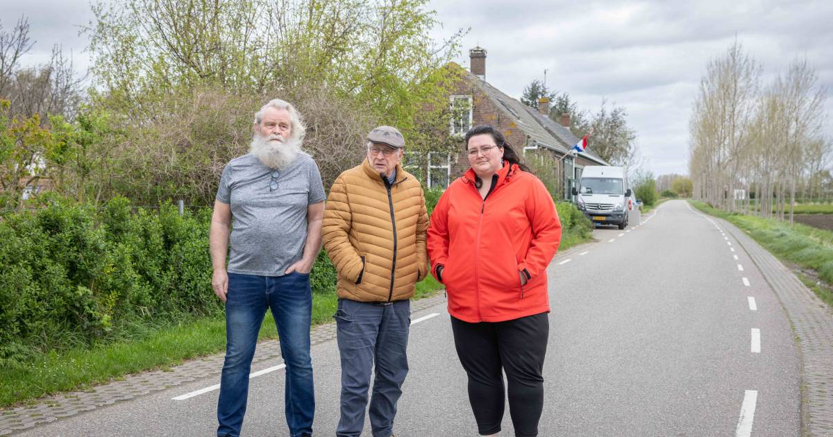 Bewoners beruchte Nieuwe Kraaijertsedijk woest over naderend verkeer Waterpark Veerse Meer: ‘Het wor