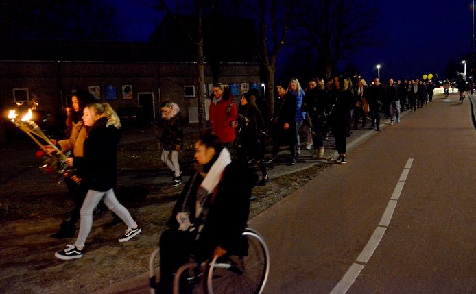 Speciale herdenkingstocht vijf jaar na overlijden van Bredase kickbokslegende Ramon Dekkers. Foto Perry Roovers / MaRicMedia