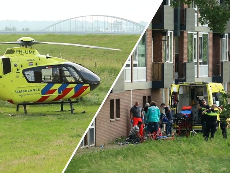 Kind ernstig gewond na val uit flat in Arnhem