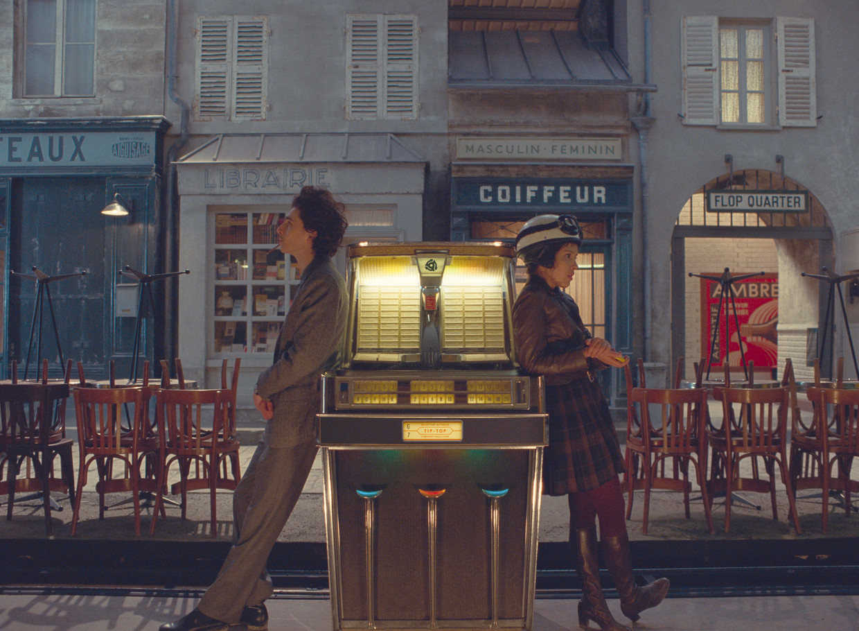 Chalamet in Lina Khudri in 