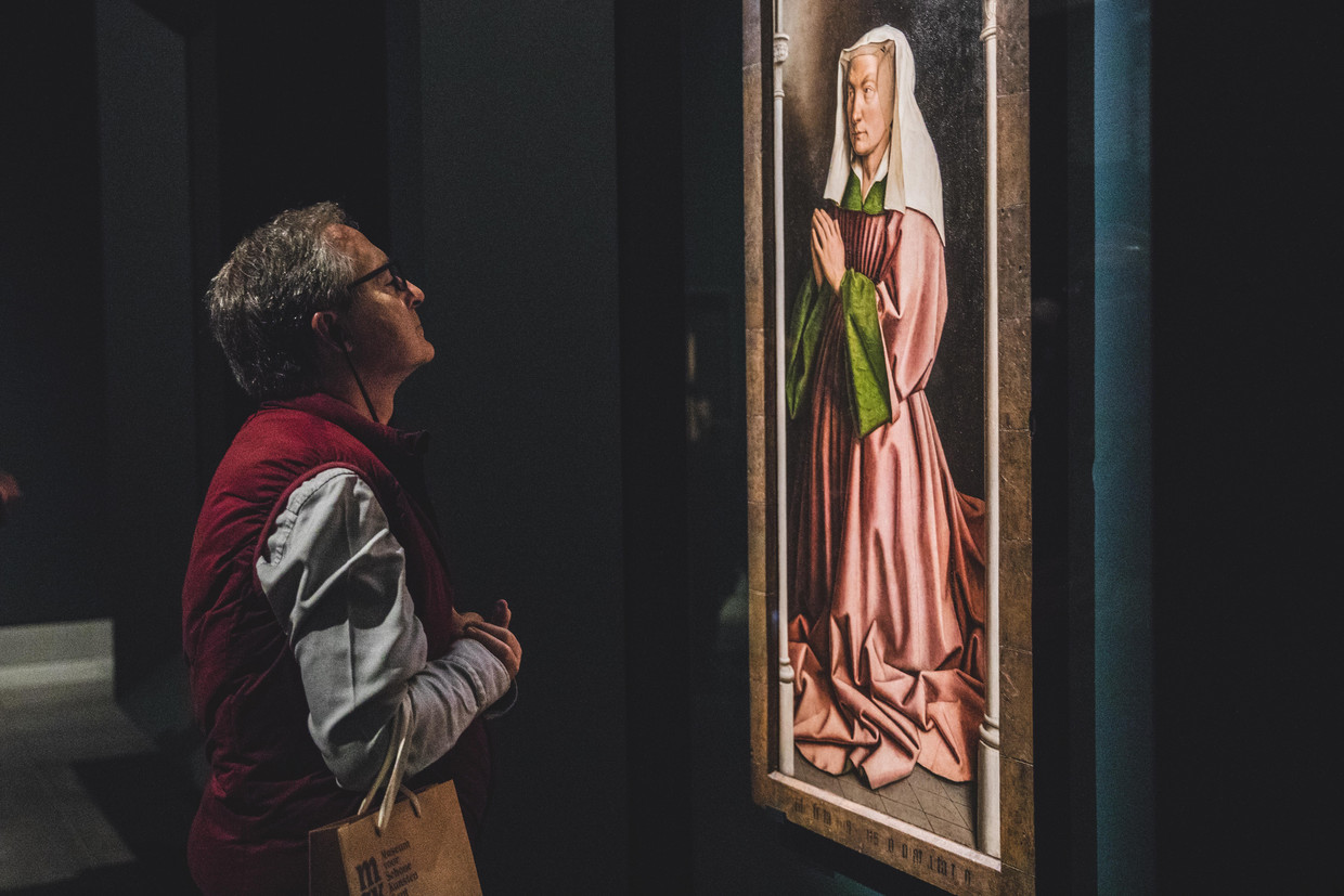Expo ‘Van Eyck. An optical revolution.’ Beeld Wannes Nimmegeers