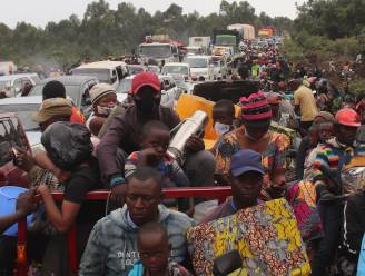 Honderdduizenden mensen gevlucht uit Goma uit vrees voor nieuwe vulkaanuitbarsting