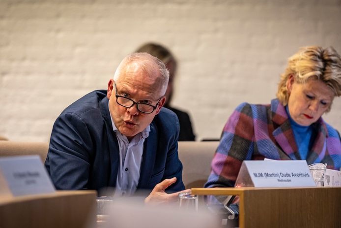 Wethouder Martin oude Avenhuis.