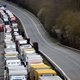 Invoering kilometerheffing voor vrachtwagens in België leidt opnieuw tot files