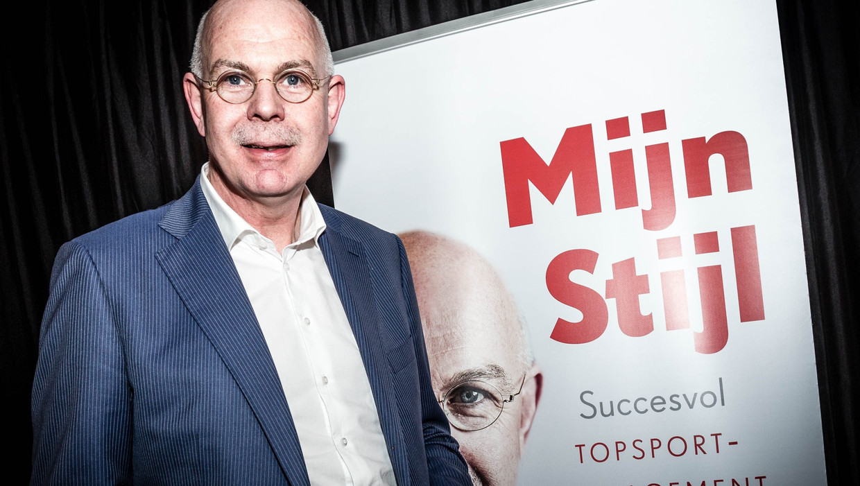 PSV-directeur Toon Gerbrands bij de presentatie eerder dit jaar van zijn boek. Beeld anp