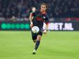 Xavi Simons tijdens Ajax-PSV in november 2022.