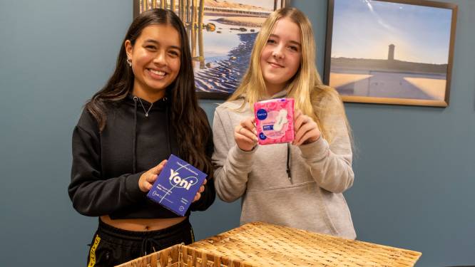 Zeeuwse scholen bieden gratis tampons en maandverband: ‘Je hebt geen goede reden nodig om iets te pakken’