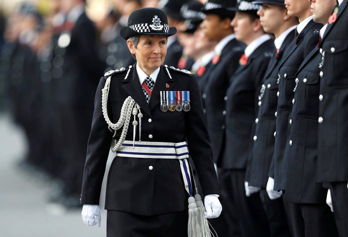 Cressida Dick, hoofd van de Metropolitan Police in Londen.