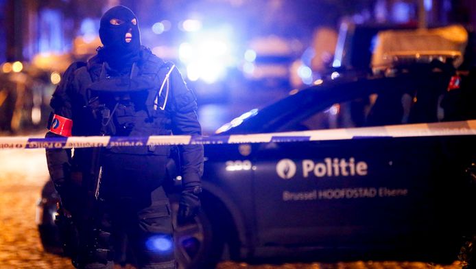 Opération de police à Molenbeek dimanche 22 novembre.