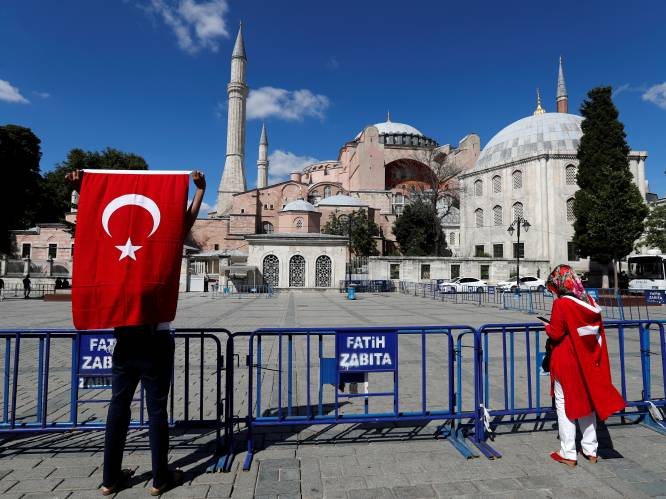 Turkse president Erdogan ondertekent decreet dat van museum Hagia Sophia moskee maakt