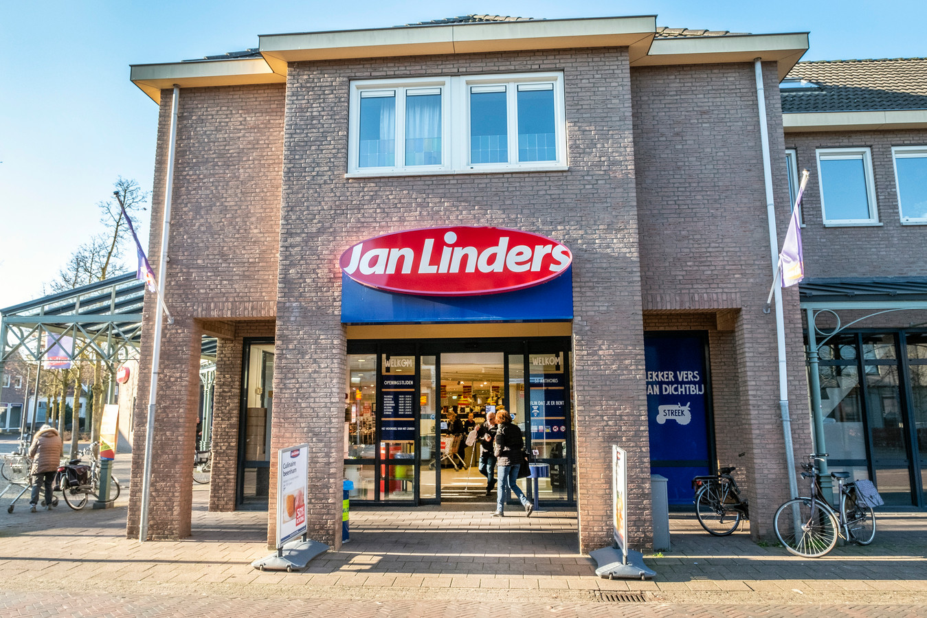 Een supermarkt van Jan-Linders in Sint-Anthonis.