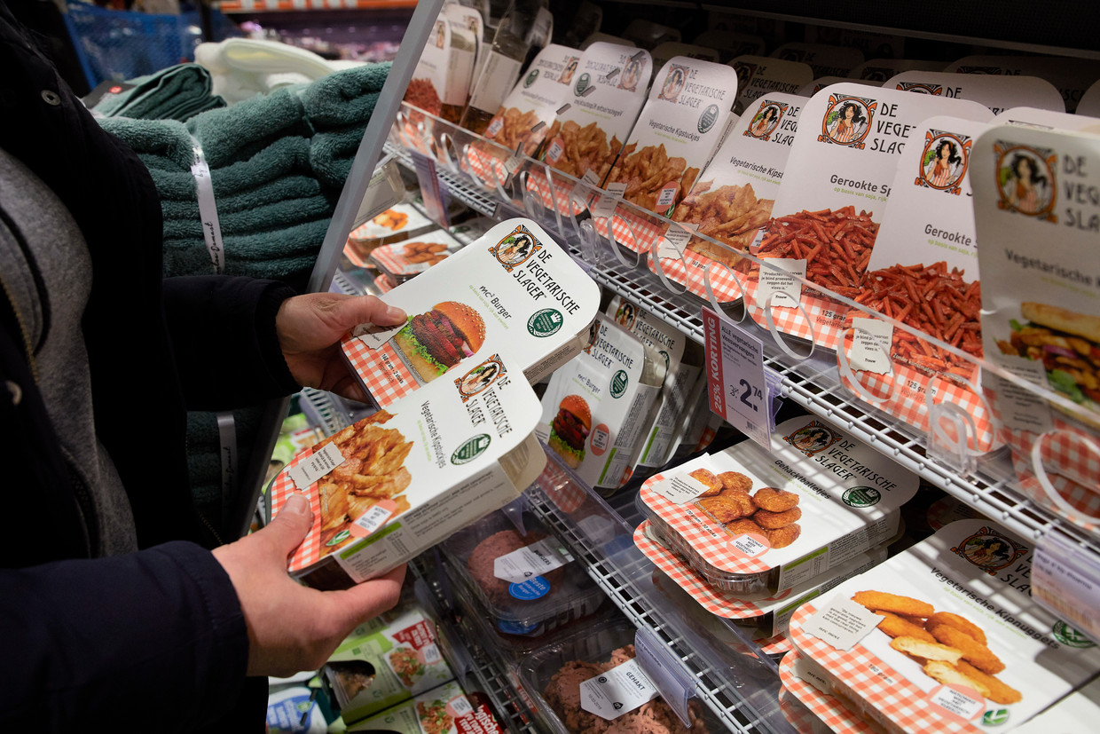 De Vegetarisch Slager hoopte als onderdeel van Unilever beter een vuist te kunnen maken tegen de vleesindustrie. Beeld Hollandse Hoogte / Jaco Klamer