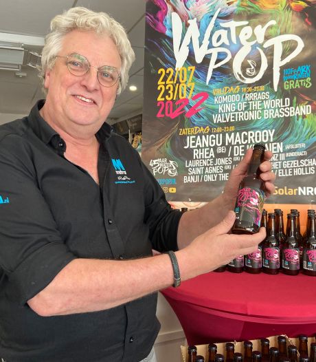 Waterpop komt met eigen bier voor jubileum: ‘Lekker blond biertje voor zomeravond’