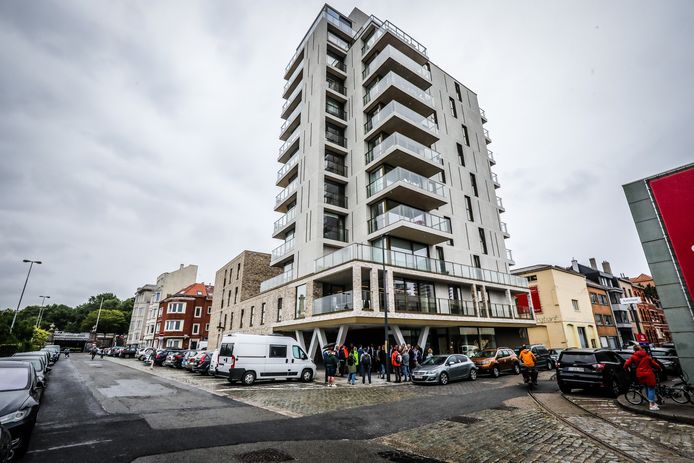 Het eerste gebouw waar het warmtenet Oostende werd op aangesloten