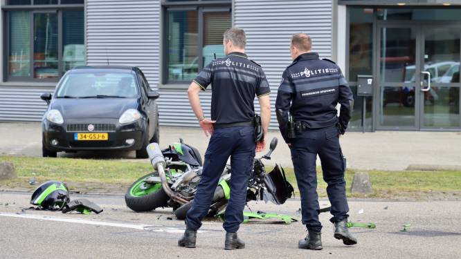 Motorrijder gewond bij ernstig ongeluk in Oldenzaal