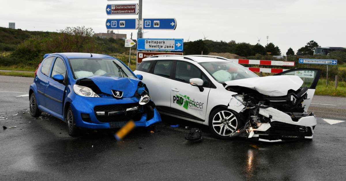 Gewonde na botsing Vrouwenpolder