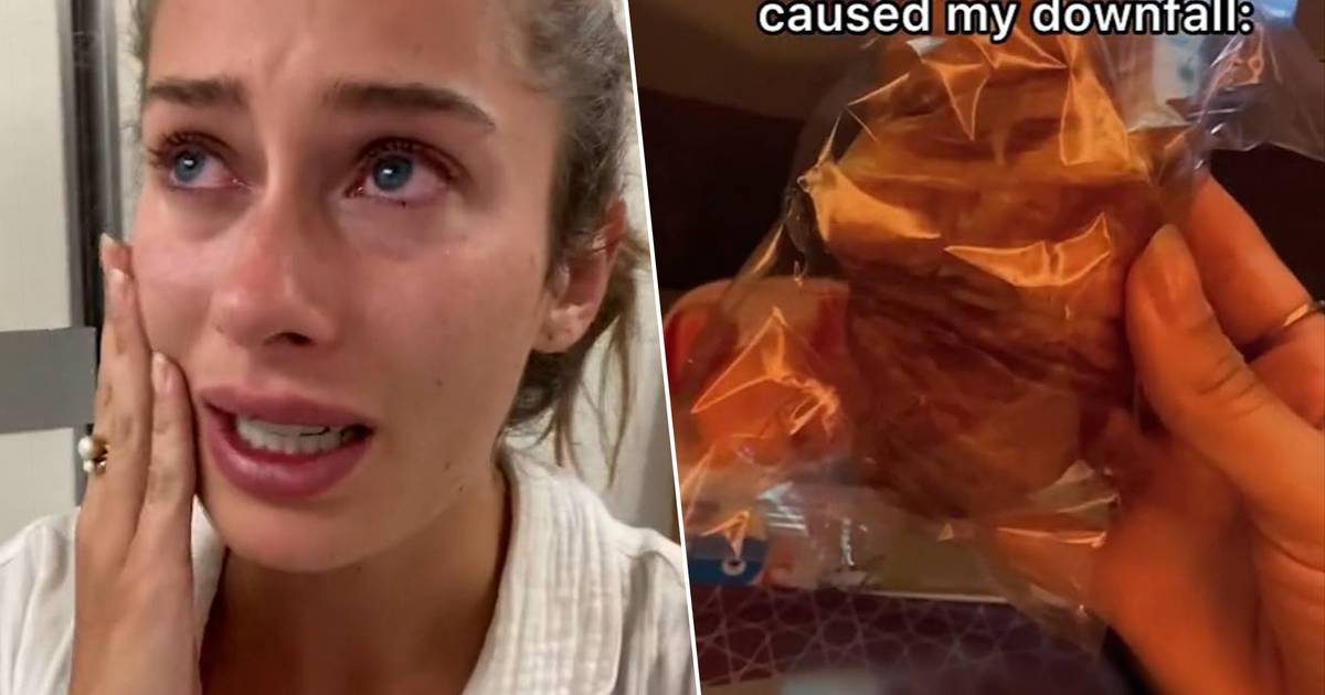 Aspetto.  Chloe, 25 anni, ha il “peggior viaggio di sempre” in un croissant: “Vorrei non avere un attacco di panico” |  strano