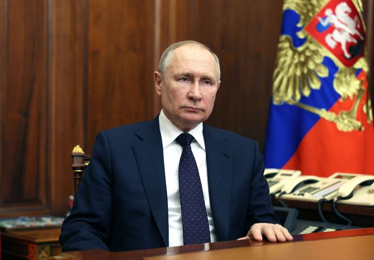 Russisch president Vladimir Poetin. Beeld AFP