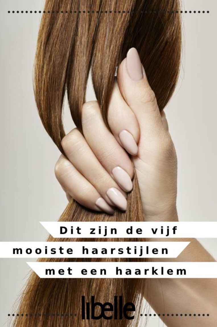 regering foto Vrijwel Dit zijn de 5 mooiste haarstijlen met een haarklem | Libelle