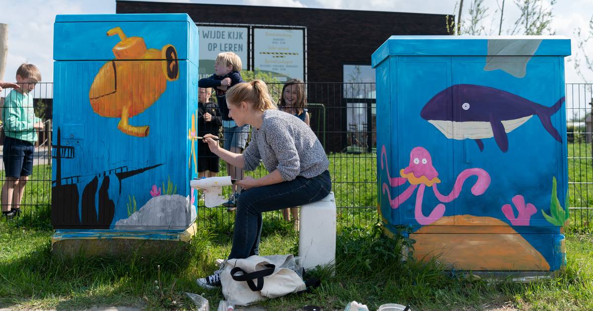 Tweede editie van Kastkunst zet Truiense elektriciteitscabines in de verf SintTruiden hln.be