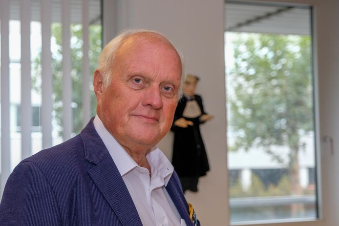 Vrederechter Gilbert Putteman neemt maandag afscheid van het vredegerecht in Vilvoorde.