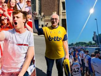 LIVE. Supporters van Antwerp, Genk en Union schreeuwen hun ploeg naar de landstitel: “Het kampioenschap pakken ze ons niet meer af”
