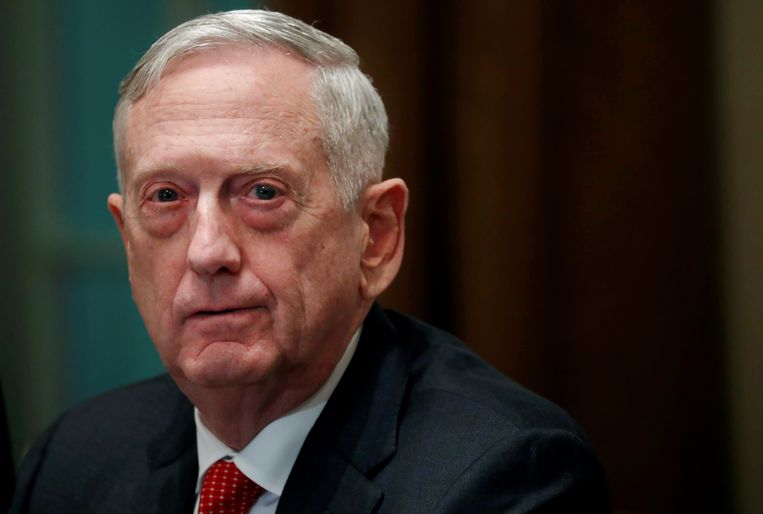 Voormalig Defensieminister James Mattis. Beeld REUTERS