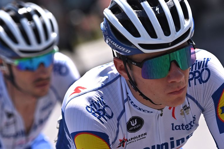 Remco Evenepoel. Beeld AFP