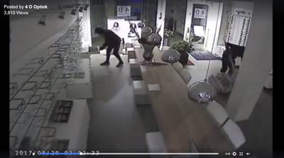 Arnhemse Ray-Banshop beroofd voor tienduizenden euro's, beelden online