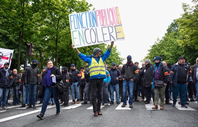 Manifestatie in Parijs