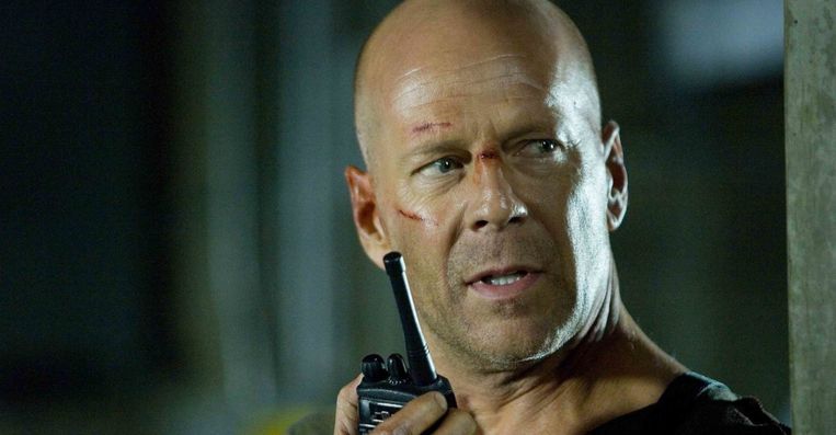 Bruce Willis in Die Hard 4.0. Beeld 