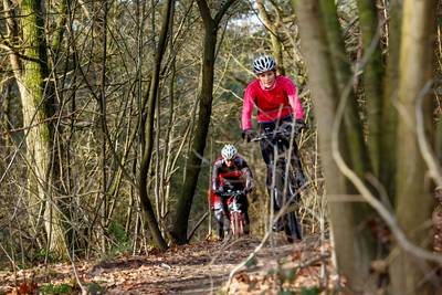 Mountainbikers zijn niet welkom in dit natuurgebied, oordeelde de rechter, maar Breda handhaaft (nog) niet