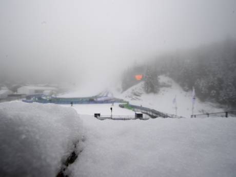 Skivakantie begint met papsneeuw op de pistes 