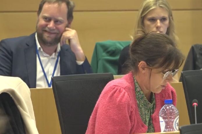 Nathalie Dewulf (Vlaams Belang) bedoelde McKinsey, maar zei acht keer "Emsiekensie" in een minuut.