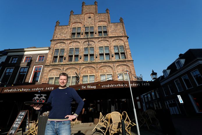 Roy Kappert voor De Waag in maart van dit jaar.
