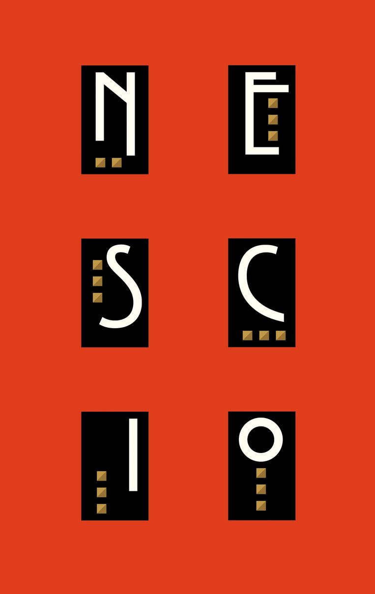 Nescio: De uitvreter, Titaantjes, Dichtertje. Omslag Ron van Roon. Beeld 