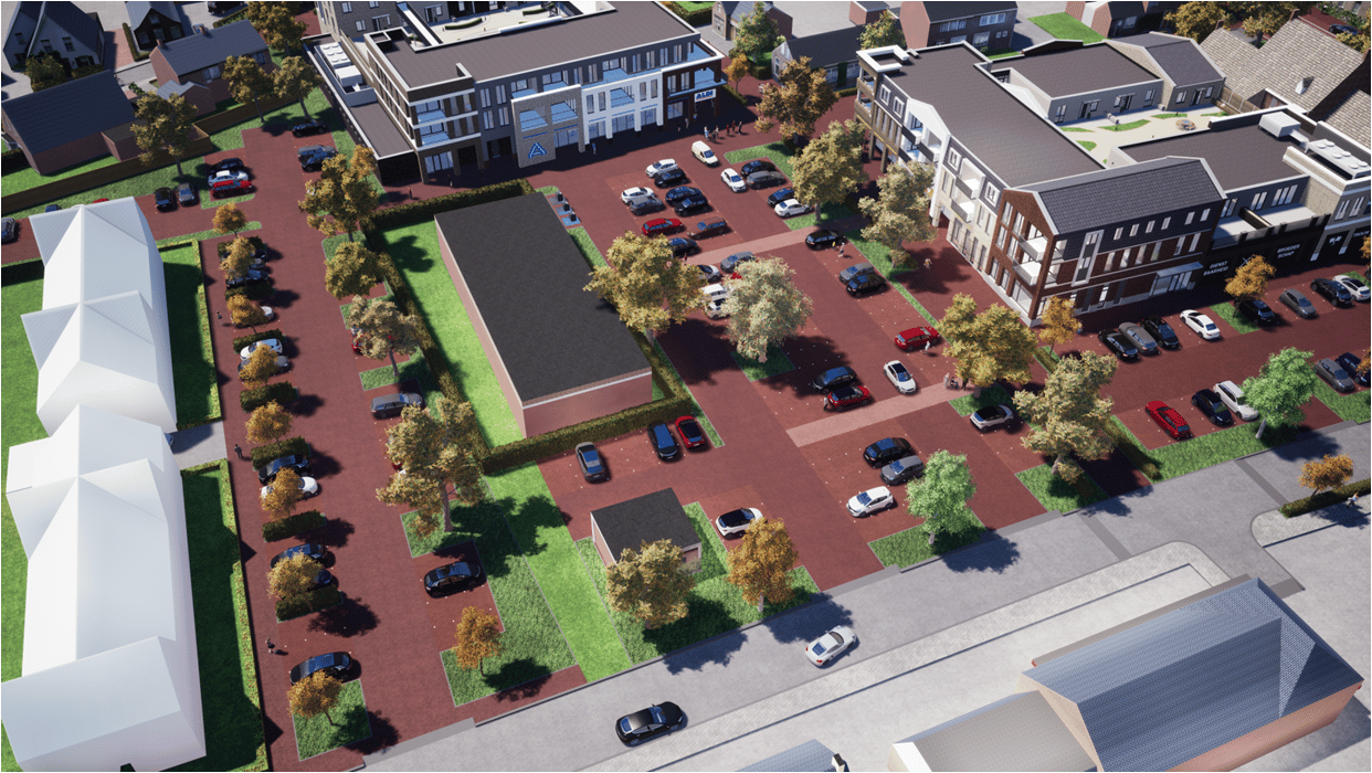 Supermarkt mag na jaren van juridische strijd bij oude gemeentehuis