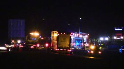 Ongeluk met zeven voertuigen op N18: weg afgesloten