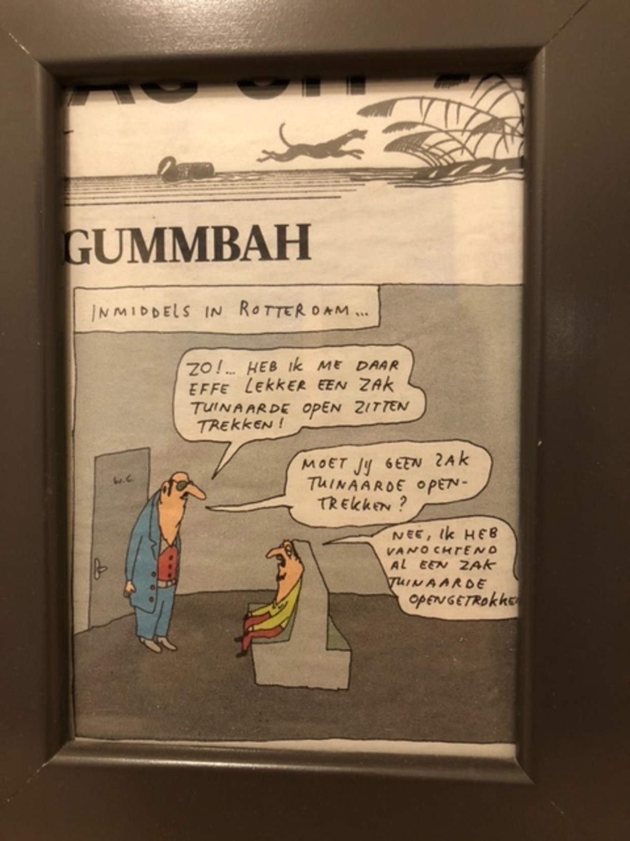 De favoriete Gummbah van Niels en Willemijn Menken. Beeld Niels en Willemijn Menken