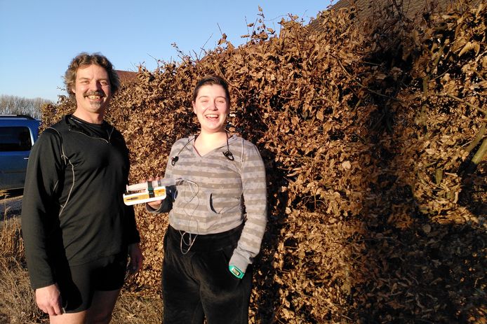 Jan Huib Nas loopt op 14 maart voor dochter Noor (20) en haar lotgenoten met PID.