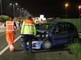 Bestuurder met ‘natte broek’ komt na botsing met vrachtwagen op de A12 met de schrik vrij