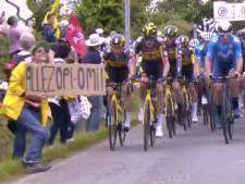 Voorwaardelijke celstraf geëist tegen ‘Opi Omi’-vrouw die valpartij veroorzaakte tijdens Tour de France