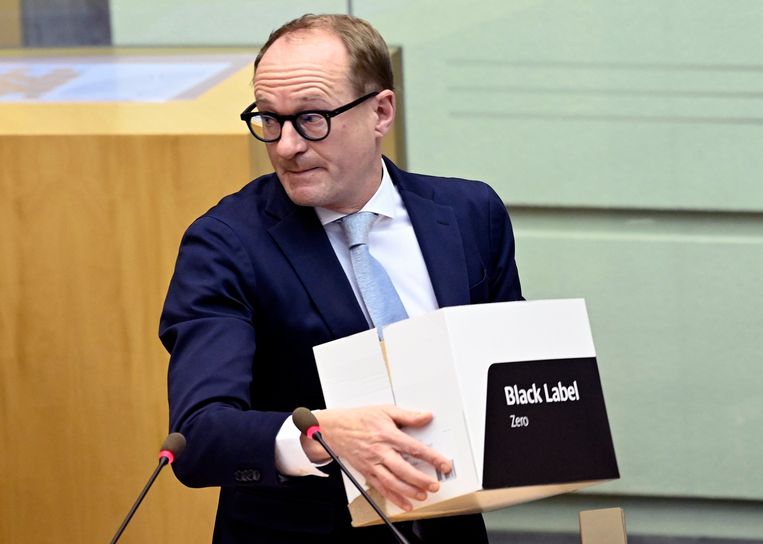 Minister Ben Weyts (N-VA). Beeld Photo News
