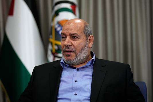  Khalil al-Hayya, de nummer 2 van de politieke arm van Hamas voor Gaza.