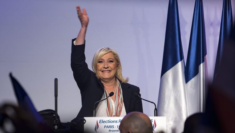 Marine Le Pen. Beeld epa