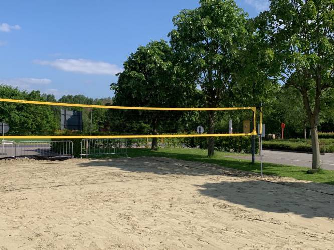 Sportsite Koornmolen werd omgetoverd tot strandparadijs