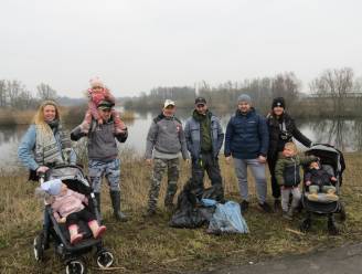Poolse vissers ruimen zwerfvuil aan Hamputten