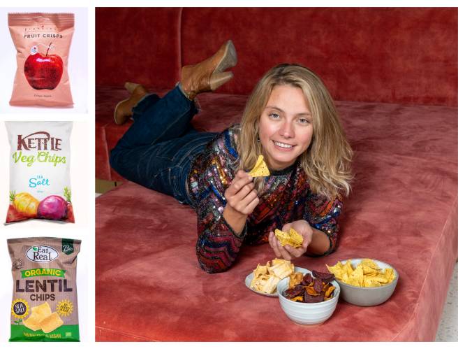 
GETEST. Diëtiste keurt groente- en fruitchips en geeft zelfs een 2/10: “Heb je zin in chips, eet die dan in plaats van dit misleidende product”