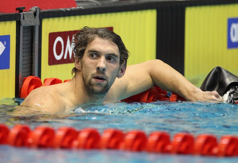 Michael Phelps. Beeld getty